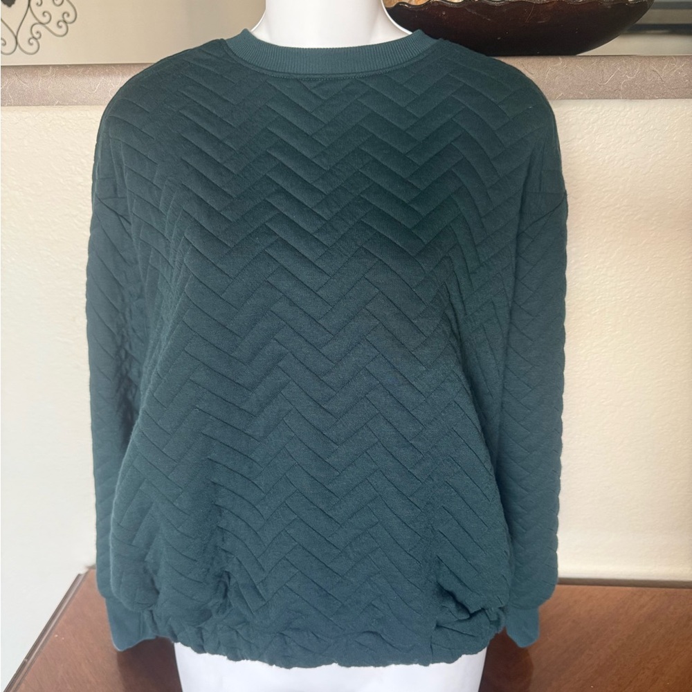 A New Day Teal Sweater